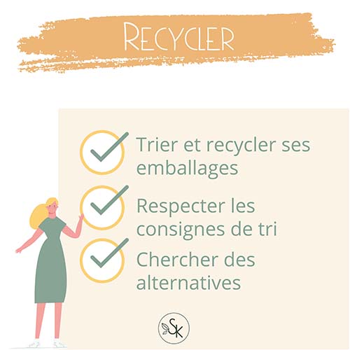Sakood - article de blog - les 5 R du zero dechet - etape 5 recycler