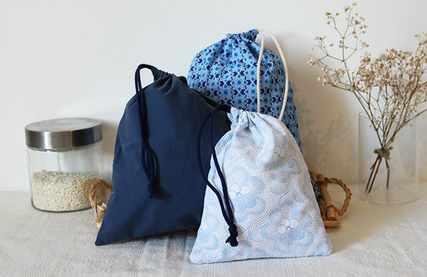 Sakood Creations zero dechet - écolo en vacances - sacs à vrac essentiels zero dechet pour les vacances