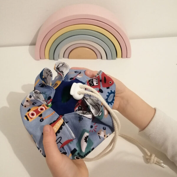 Sakood pochette coloriage lavable pour enfant - 2 en 1 sac et coloriage